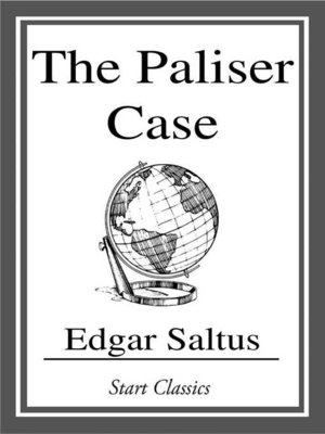 cover image of The Paliser Case